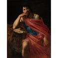 thumbnail image 2 of Valentin de Boulogne 19x24 Gold Ornate Framed and Double Matted Museum Art Print Titled - Samson (C. 1630), 2 of 4