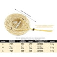 thumbnail image 3 of Pet Straw Hat for Small Dogs Vintage Farmer Style Miniature Sombrero with Adjustable Chin Strap for Photography and Outdoor Use Novelty Gift(1PC),S, 3 of 8