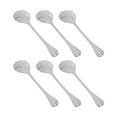 thumbnail image 4 of YFind Shell-shaped Stainless Steel Long Handle Spoon Restaurant Dessert Spoon,silver, 4 of 10