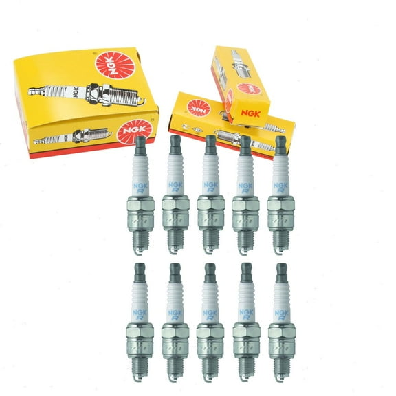 10 pc NGK 6500 Standard Spark Plugs for 94702-00372 94709-00372 Z9YC Ignition Wire Secondary