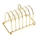 thumbnail image 3 of Soporte para pan, pan tostado, soporte para alimentos, decoración de encimera, estante para hornear Oro, 3 of 9