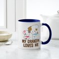 thumbnail image 4 of CafePress - My Grandpa Loves Me Mugs - 11 oz Ceramic Mug - Novelty Coffee Tea Cup, 4 of 4