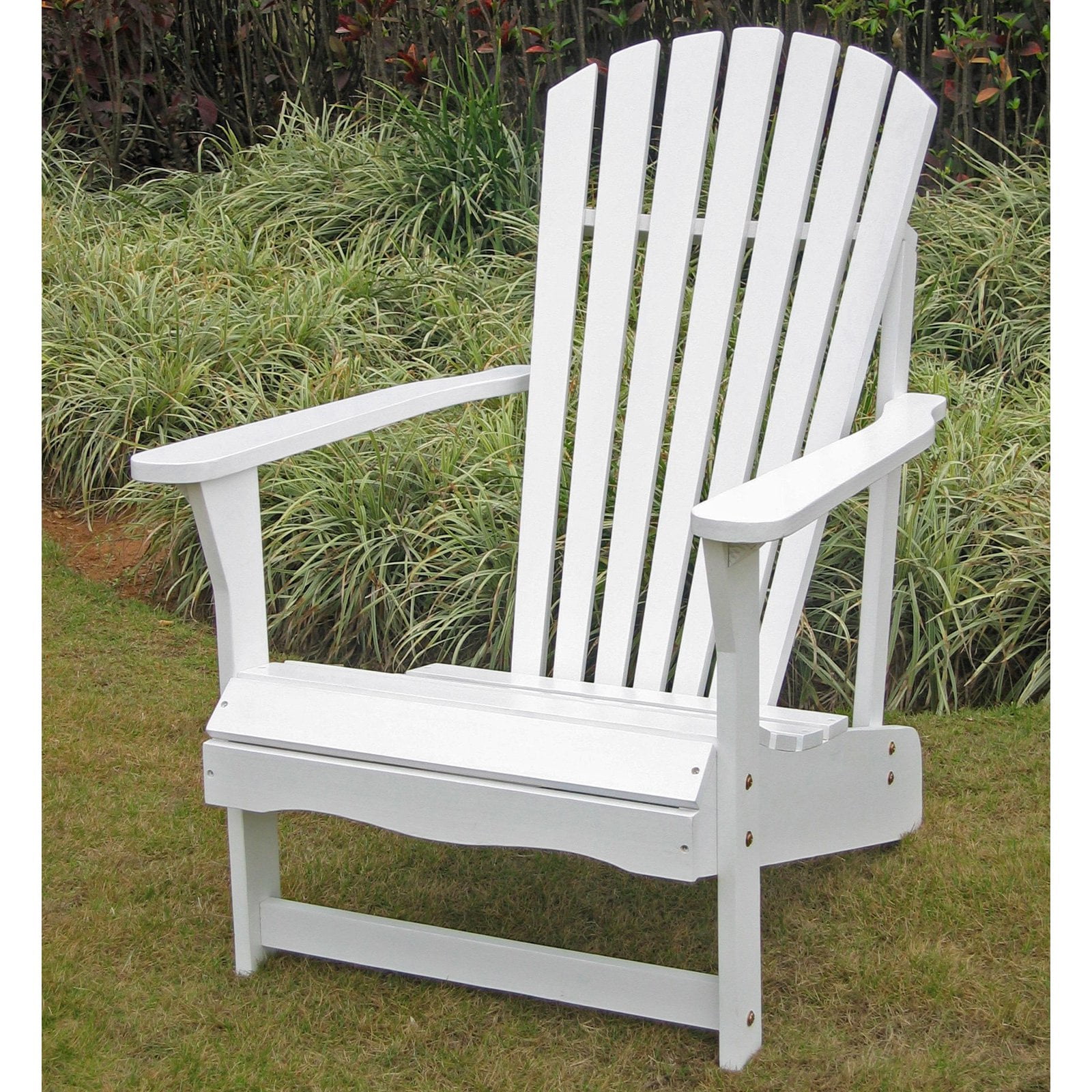 International Concepts Adirondack Chair, White by International Concepts