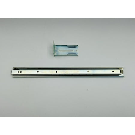 

Center Drawer Mount Slide Zinc 16” for Kitchens Bathrooms