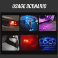 thumbnail image 3 of Luz indicadora de ancho LED para automóvil T10 W5W Canbus Glass COB 6000k Lámpara de lectura de cúpula Cuña de marcador Luz de matrícula Bombilla 168 194 192 CC 12 V Blanco Azul Rojo, verde, 3 of 5