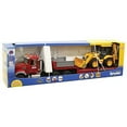 thumbnail image 2 of Bruder Toys 02813 Mack Granite Flatbed Truck Play Vehicle, ABS Gray, 7.43 lbs, 2 of 7