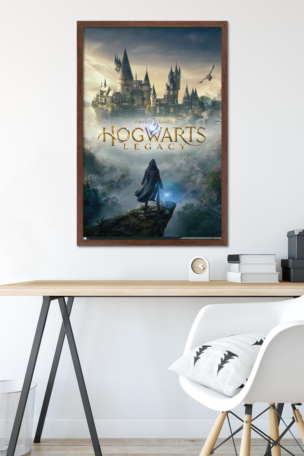 Hogwarts Legacy - Key Art Wall Poster, 22.375" x 34" Framed