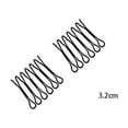 thumbnail image 2 of Peine fijador de acabado de cabello en forma de U, horquillas, Mini soporte para flequillo, herramienta de peinado, accesorios para el cabello para mujeres y niñas, 2 of 6