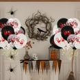thumbnail image 3 of Wovilon Outdoor Halloween Decorations, 15 Horror Doll Confetti Emulsion Balloons Combination Horror Halloween Bar Ghost Party Decoration, 3 of 7