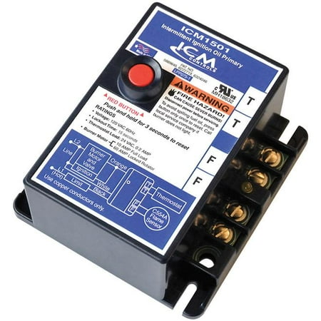 Ford 302 Ignition Timing - ICM Controls ICM1501 Intermittent ignition oil primary control with 15-second safety timing