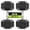 60 lb, Pair, variant on HANDBODE Hex Dumbbell Rubber Encased Dumbbell Strength Training Hex Dumbbell, Hand Weight For Workout & Exercise 60 lb