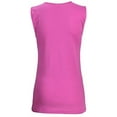 thumbnail image 3 of Rosette Women’s Sleeveless Undershirt - Cotton – High Neck, Full shoulder design, 3 of 5