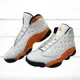 thumbnail image 3 of Ni - ke 2021 Air Jordan 13 Retro White Starfish Black Sneakers 414571-108 Mens Size 10.5, 3 of 5