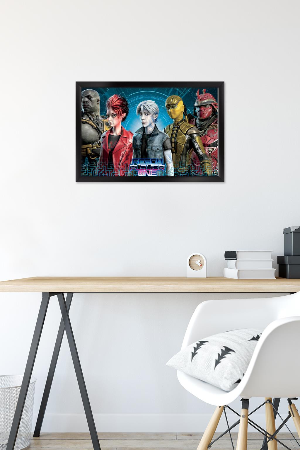 Ready Player One - Group Wall Poster, 14.725" x 22.375", Framed