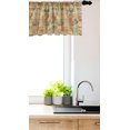 thumbnail image 3 of Ambesonne Geometric Window Valance, Retro Cube Pattern, 54" X 18", Multicolor, 3 of 3