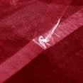 thumbnail image 4 of JML All-Season Lightweight Warm Fleece Bed Blanket, Burgundy, King, 4 of 5