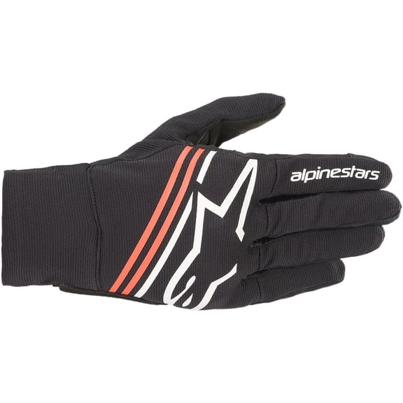 ALPINESTARS Reef Gloves - Black/White/Fluo Red - 3XL 3569020-1231-3X