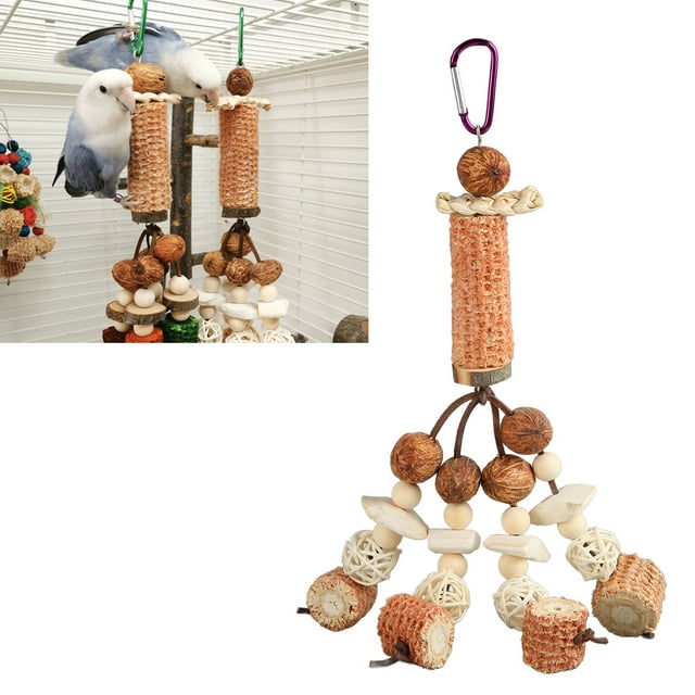 Juguetes Para Pájaros, Loros, Mazorcas De Maíz, Juguetes Para Masticar, Bloques De Madera, Juguetes Para Desgarrar Loros, Juguetes Para Loros, Juguetes Para Pájaros, Mazorcas