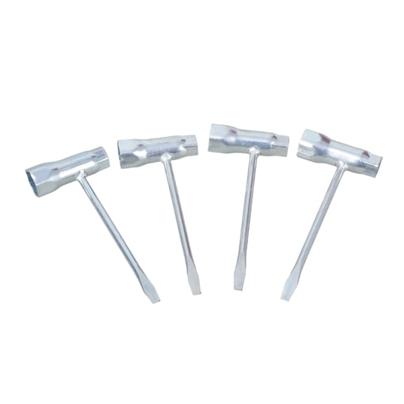 4Pcs Chainsaw Wrench Tool Replacement 13-19mm Chainsaw Wrench Scrench T Wrench Spanner Tool Remover for Chains