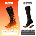 thumbnail image 4 of Heated Socks with Battery for Men Women, Winter Gift Electric Heating Socks with APP Control Rechargeable 5000mAh Battery for Skiing Hiking Camping Hunting, 4 of 11