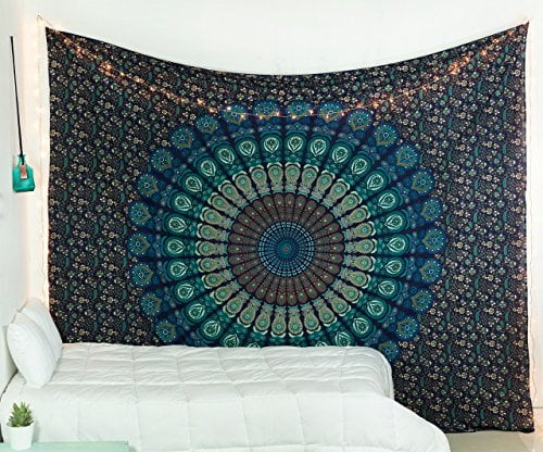 Details about   Indian Decor Mandala Tapestry Wall Hanging Hippie Throw Bohemian Twin Bedspread 