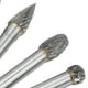 thumbnail image 3 of Juego de 5 brocas rotativas de carburo de tungsteno, 6x8mm, doble corte para pulir, grabar y perforar, 3 of 8