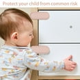 thumbnail image 2 of Toplive Child Safety Cabinet Locks for Babies 8 Pack Baby Proofing Latches for Cabinets, Drawers, Fridge, Toilet, Door-4 Colors, 2 of 7