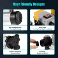 thumbnail image 3 of Commercial Motor Electric Oil Pump Self Priming Transfer Pump 16GPM 110V 550W US, 3 of 19