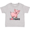 thumbnail image 3 of Inktastic I Love Piggies- Cute Pig Boys or Girls Baby T-Shirt, 3 of 5