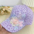 thumbnail image 2 of Hkoxplj Women's Baseball Caps Women's Lady's Summer Lace Style Mesh Back Baseball Cap Sun Hat Running Cap Ladies' Fall Essentials, 2 of 6