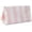 White-Pink, variant on PETGLE Makeup Bags for Purse,Small Clear Coated Cosmetic Bags for Women Girls, Waterproof Travel Organizer Zipper Pouch Beach Vacation Essentials (White-Pink)