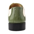 thumbnail image 6 of LIBERTYZENO Mens Double Tone Classic Dress Shoes For Adult Male, 6 of 7
