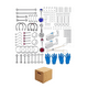 thumbnail image 1 of 142 pzs Kit De Piercing De Acero Y Accesorios Para Orejas Belug Plateado, 1 of 5