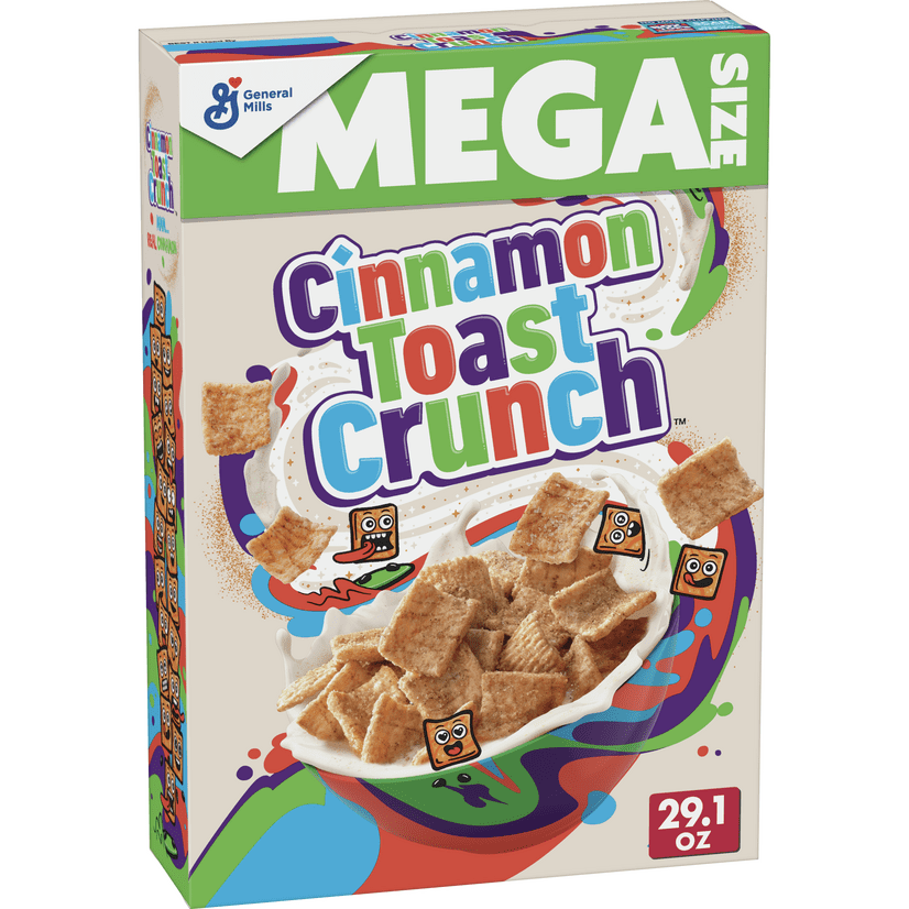 Cinnamon Toast Crunch Whole Grain Breakfast Cereal Mega Size 29 1 Oz Walmart Com Cinnamon Toast Crunch Whole Grain Breakfast Cereal Mega Size 29 1 Oz Walmart Com