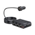thumbnail image 2 of Meitianfacai To Three Car Multi-functional Lighter C28 Car Charger Conversion Plug Usb Smartphone, 2 of 9