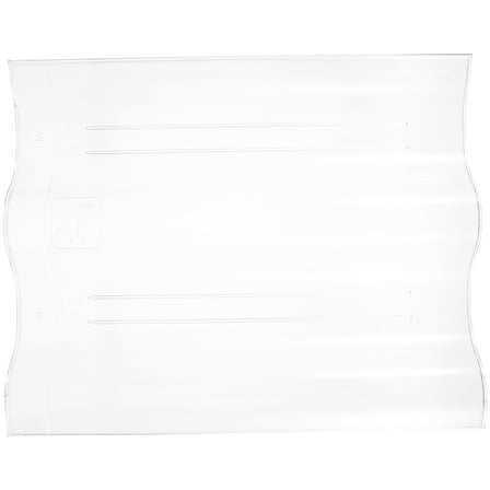 BRIGHTFUFU 1Pack Clear Roof Panels Acrylic Traditional Style For Greenhouse Sun Room 33.5X16.5In