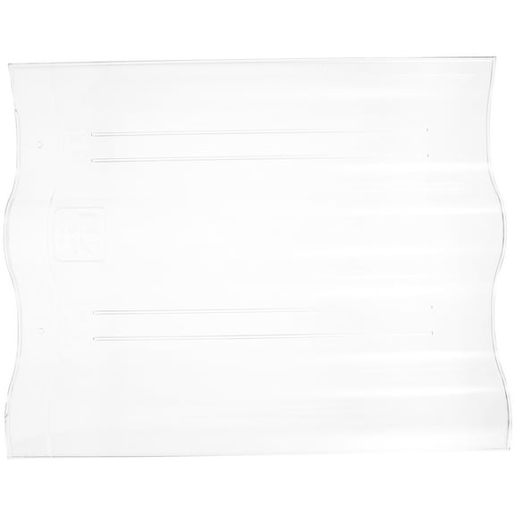 BRIGHTFUFU 1Pack Clear Roof Panels Acrylic Traditional Style For Greenhouse Sun Room 33.5X16.5In