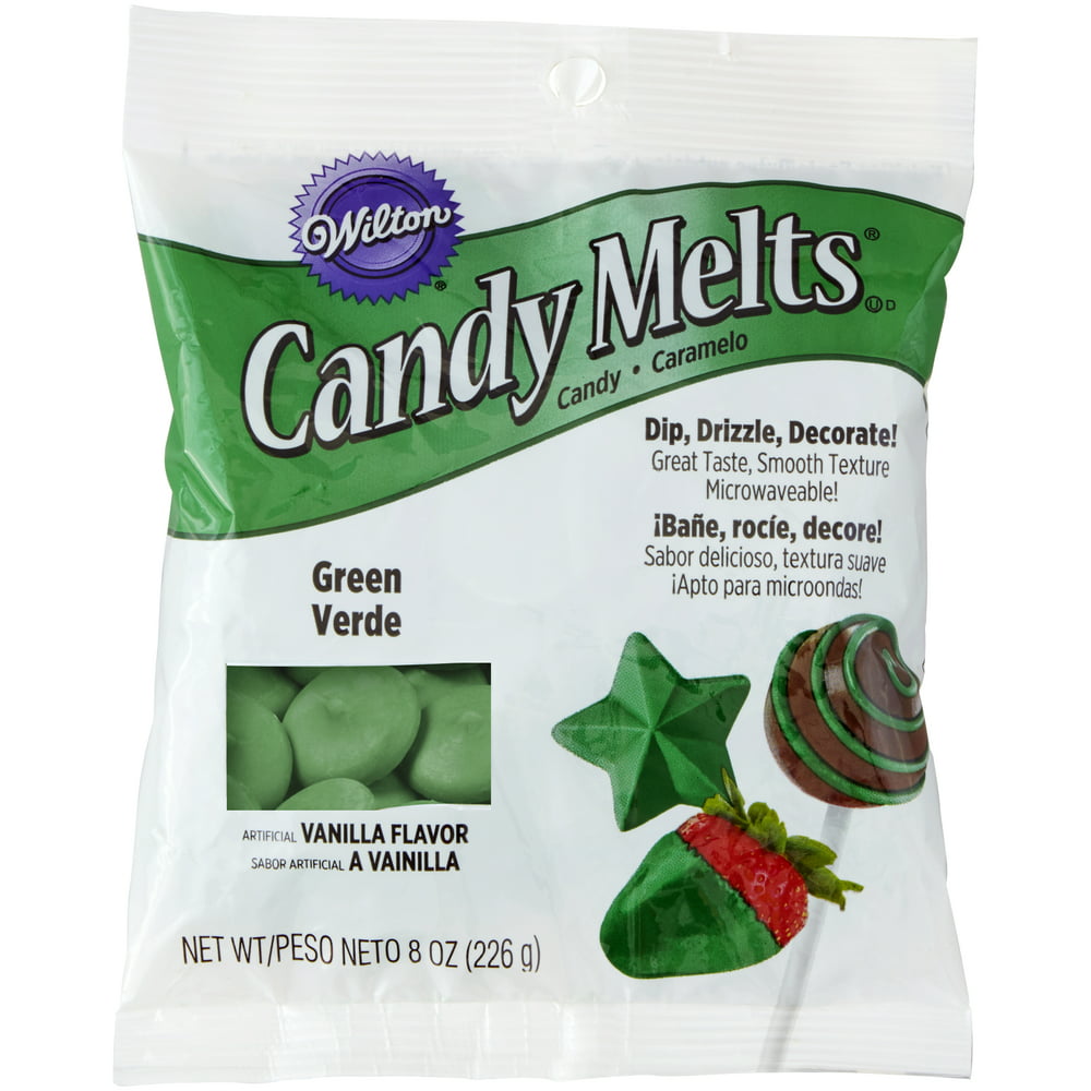 Wilton Green Candy Melts Candy 8 Oz