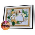 thumbnail image 1 of Cuadros Decorativos DIY parte especial en forma de taladro diamante pintura flores Rhinestone imagen arte DQrwqpou Nuevos Originales, 1 of 9