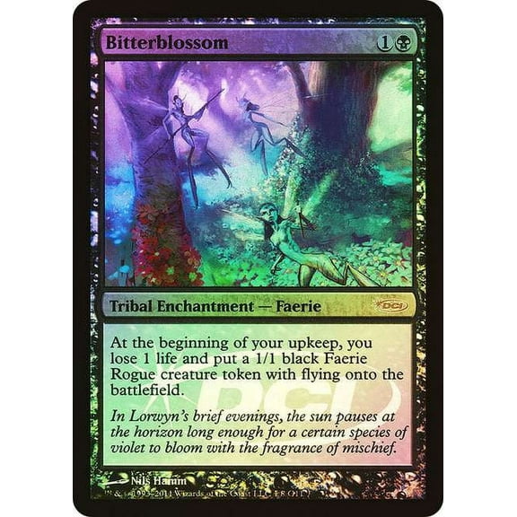 MtG DCI Judge Promo Bitterblossom (FOIL)