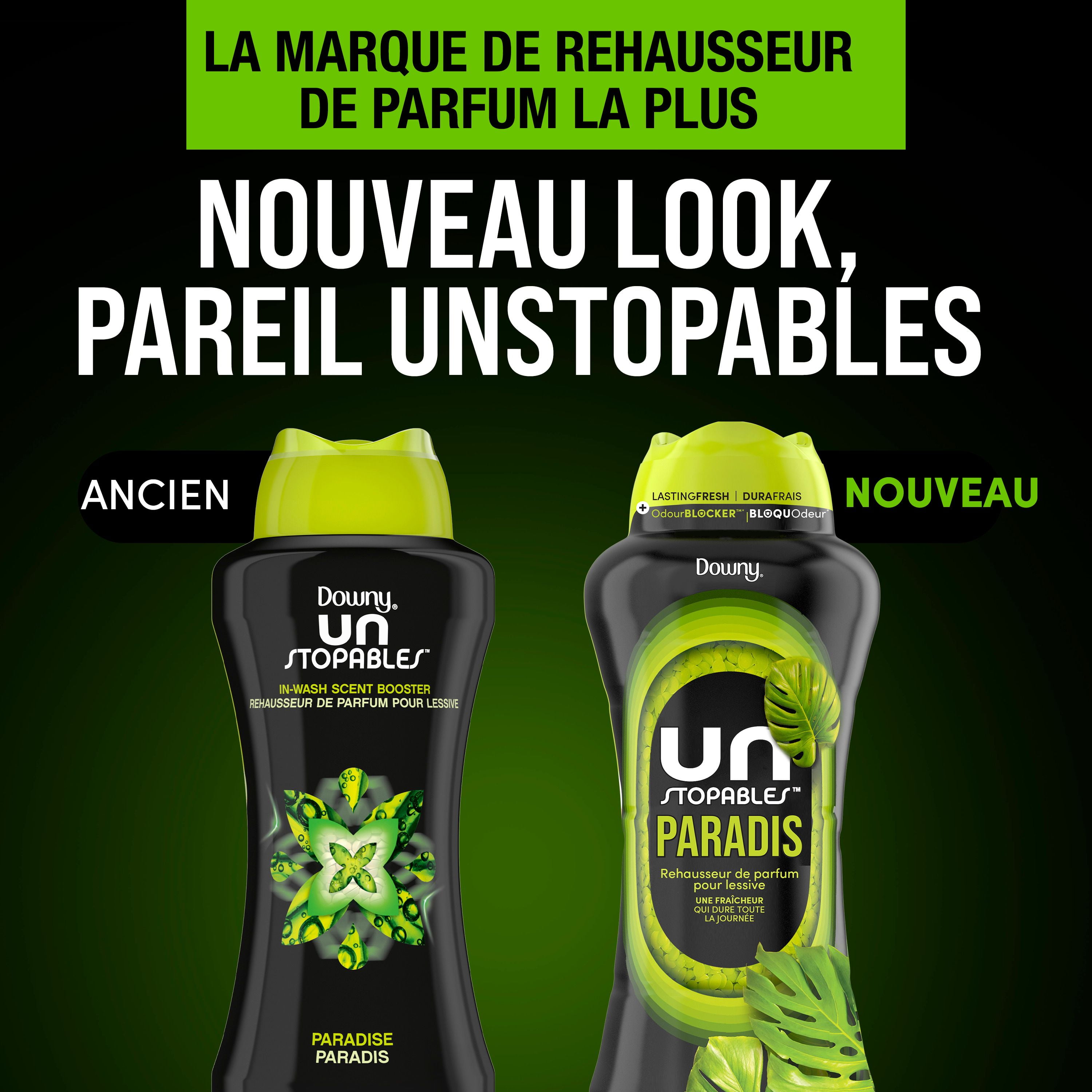 Downy Unstopables In Wash Scent Booster Beads, Paradise Scent, Laundry Beads for Odour Protection, Downy Scent Booster Beads, Laundry Scent Boosters, 680G