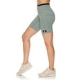 thumbnail image 3 of Reebok Women's Flex High Rise Compression Shorts with Pockets, Sizes XS-XXXL, 3 of 4