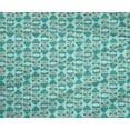thumbnail image 4 of oneOone Polyester Lycra Fabric Leaves & Floral Block Print Fabric By The Yard 56 Inch Wide, 4 of 4