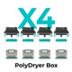 thumbnail image 2 of Polymaker Caja de almacenamiento de filamentos de impresión 3D, paquete de 4 - Caja PolyDryer x4 para sellado y protección continua de filamentos, soporte de filamento de impresora 3D compatible con n, 2 of 5