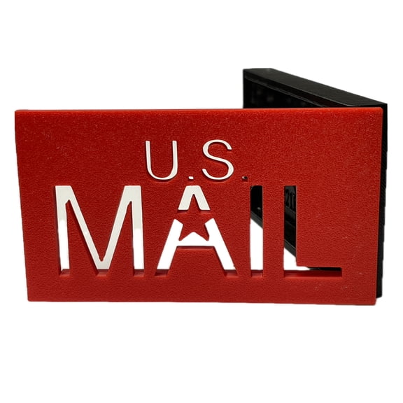 US MAIL Mailbox Flag - Durable & Easy Install for Stone or Brick