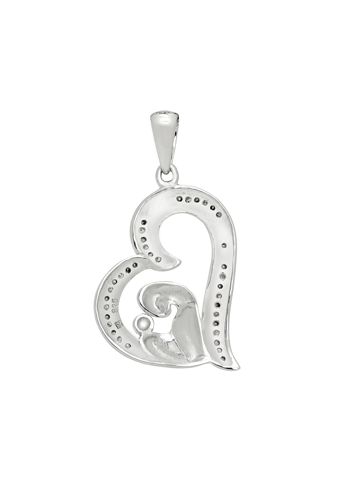 clip on HORSE IN HORSESHOE Sterling Silver Charm 3D EQUESTRAIN Boxed