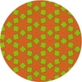 thumbnail image 1 of Ahgly Company Machine Washable Indoor Round Transitional Pistachio Green Area Rugs, 8' Round, 1 of 7