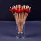 thumbnail image 4 of 100 Piezas Palillos de Cóctel Palillos de Cóctel Palillos de Cóctel de Bambú Natural Hechos a Mano Brochetas de Aperitivo Ecológicas para Aperitivos de Cóctel Frutas Postre, 4 of 8