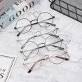 thumbnail image 2 of Reading Glasses Metal Round Frame Vintage Men Women Presbyopia Eyeglasses Unisex Eyewear Optical Spectacles Male Goggle, 2 of 2