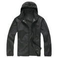 thumbnail image 3 of Tiijoy Women's Lightweight Hooded Windbreaker Casual Jacket Long Sleeve Sporty Outerwear, 3 of 4